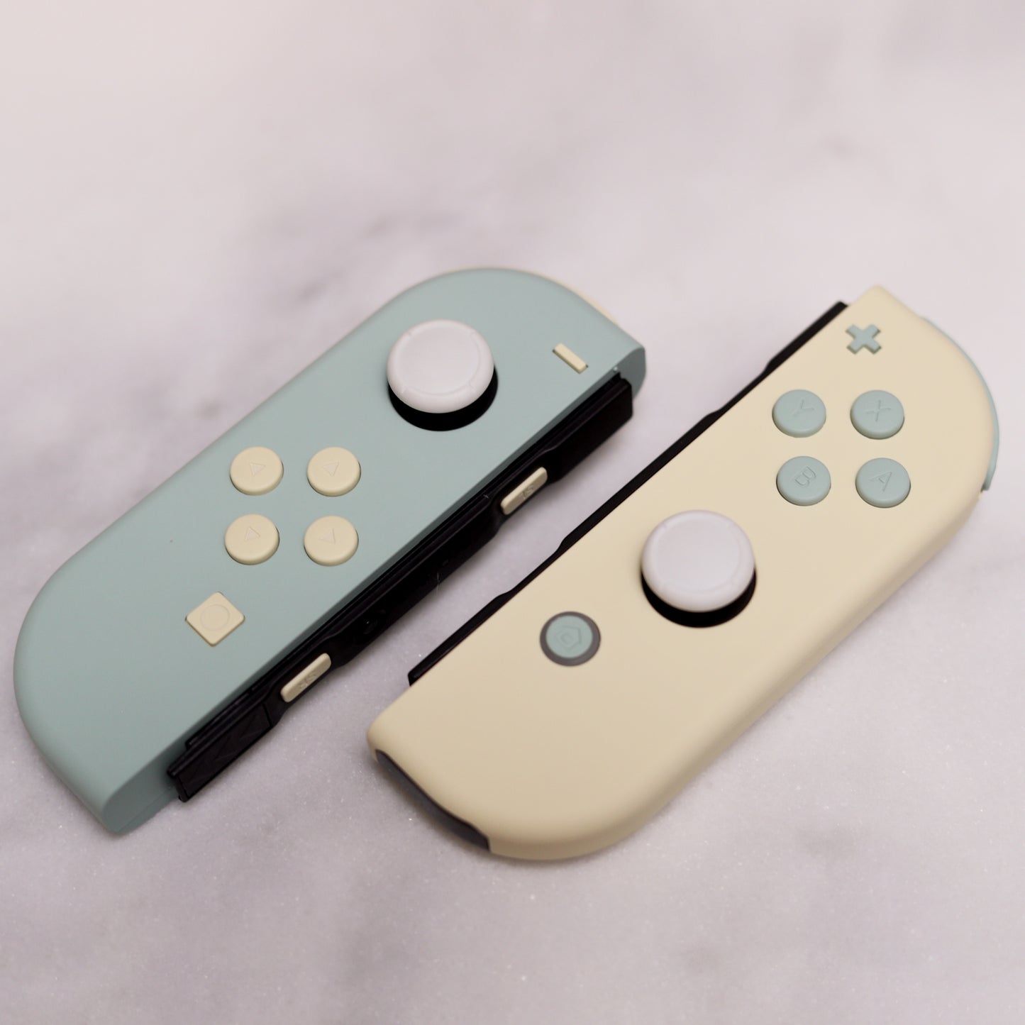 Custom 2-Tone Berries and Cream Nintendo Switch Joy-Con Controller