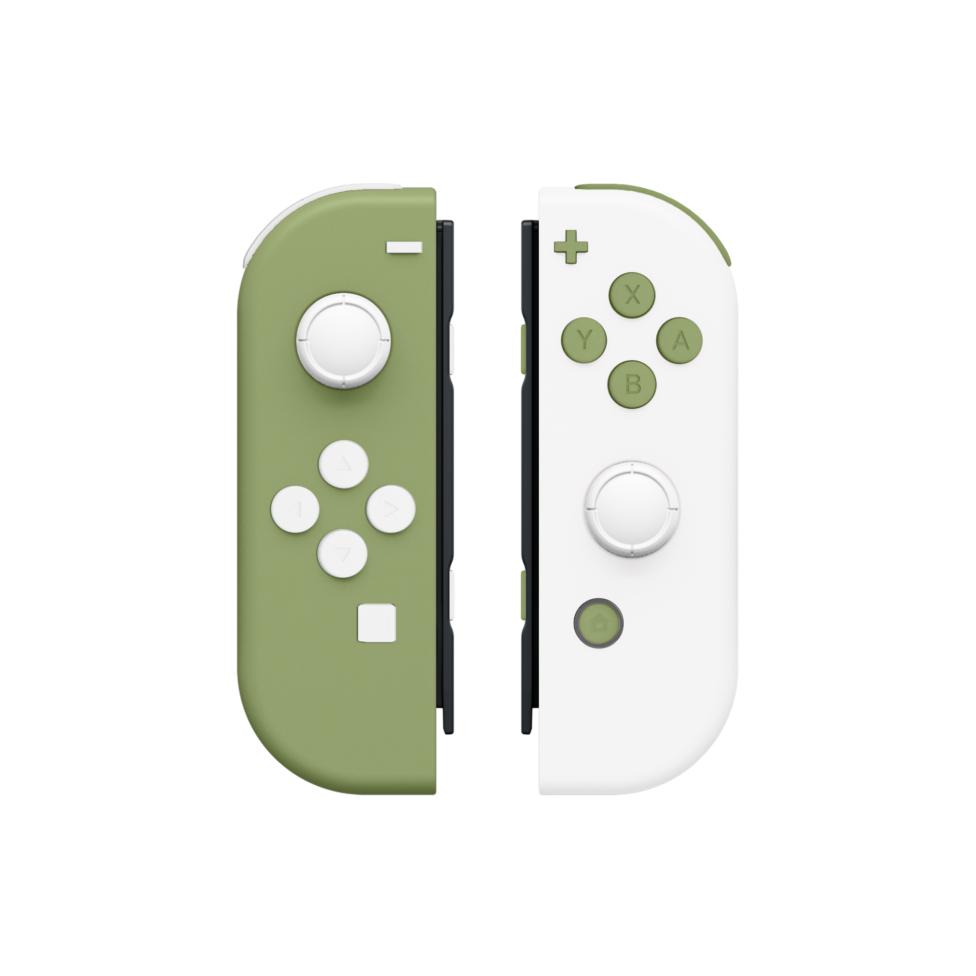 Custom 2-Tone Matcha Green Tea Themed Nintendo Switch Joy-Con Controll ...