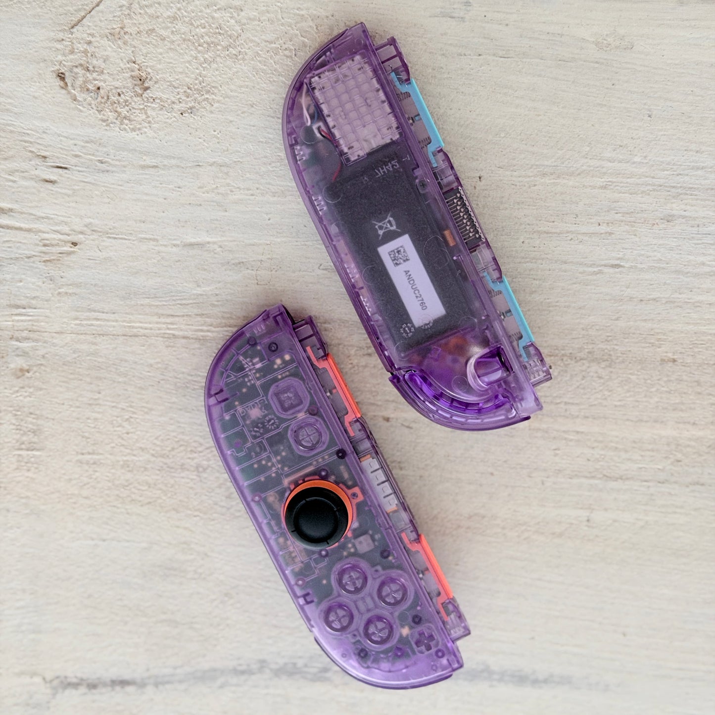 Custom Atomic Purple Nintendo Switch 2 Joy-Con Controllers