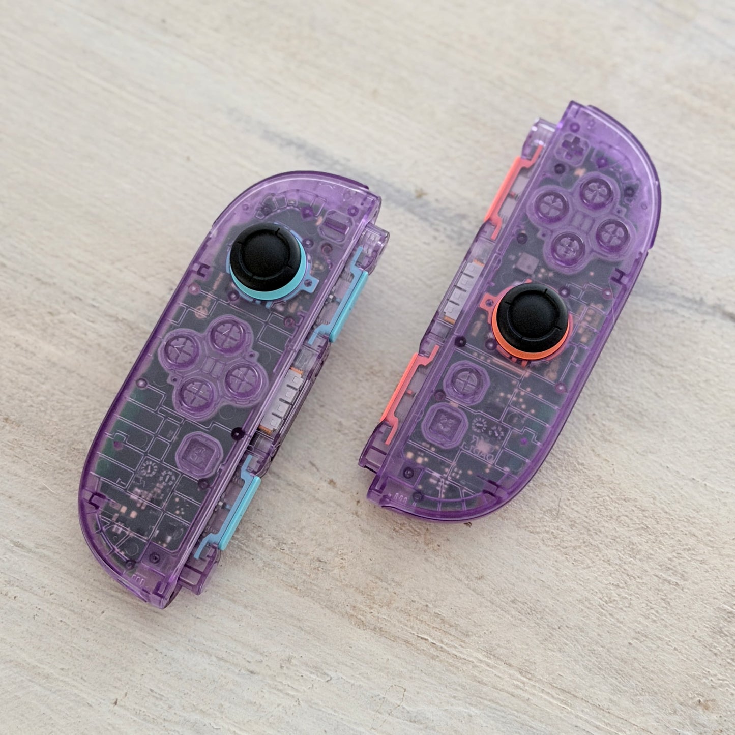 Custom Atomic Purple Nintendo Switch 2 Joy-Con Controllers