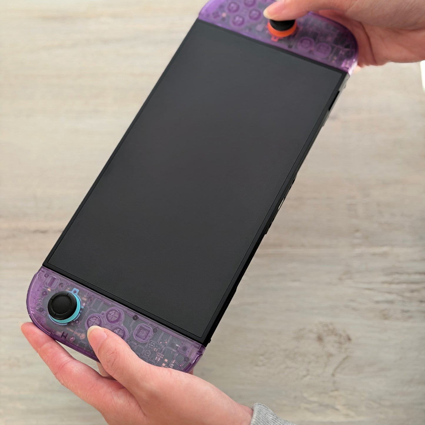 Custom Atomic Purple Nintendo Switch 2 Joy-Con Controllers