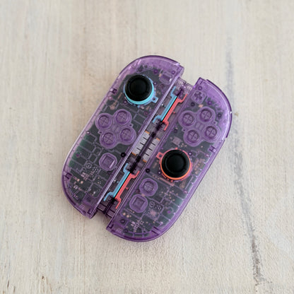 Custom Atomic Purple Nintendo Switch 2 Joy-Con Controllers