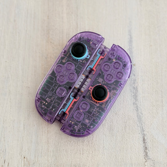 Custom Atomic Purple Nintendo Switch 2 Joy-Con Controllers