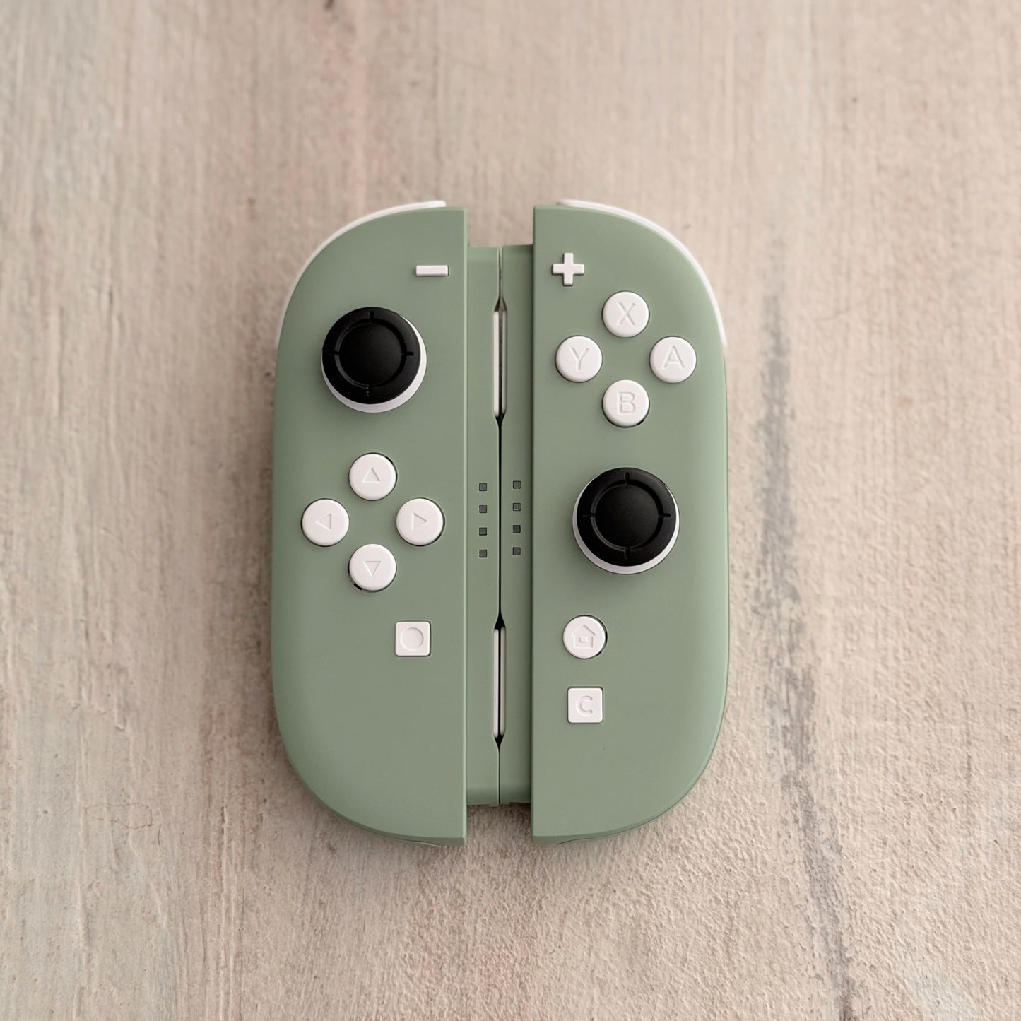 Custom Green Tea Switch 2 Joy-Con Controllers