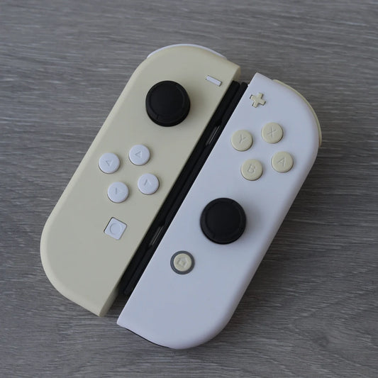 Custom 2-Tone Banana Milk Nintendo Switch Joy-Con Controllers