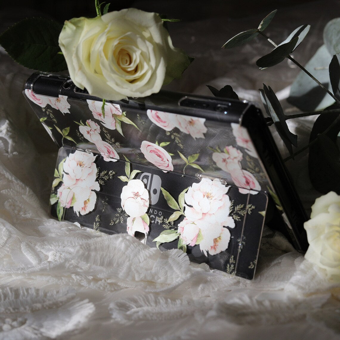 La Vie En Rose - Nintendo Switch OLED Case