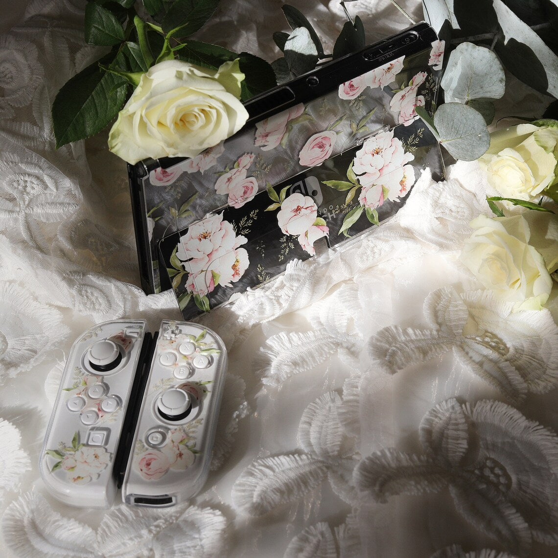 La Vie En Rose - Nintendo Switch OLED Case