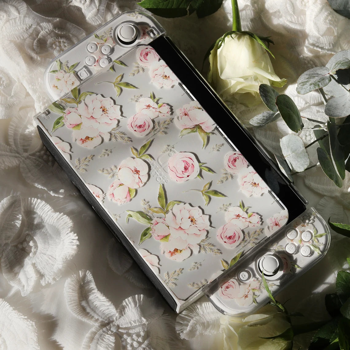 La Vie En Rose - Nintendo Switch OLED Case