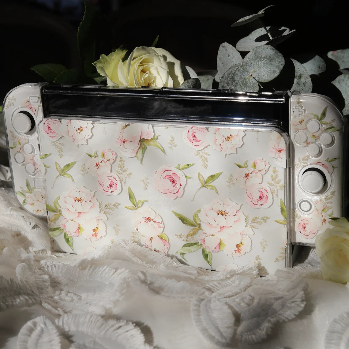 La Vie En Rose - Nintendo Switch OLED Case