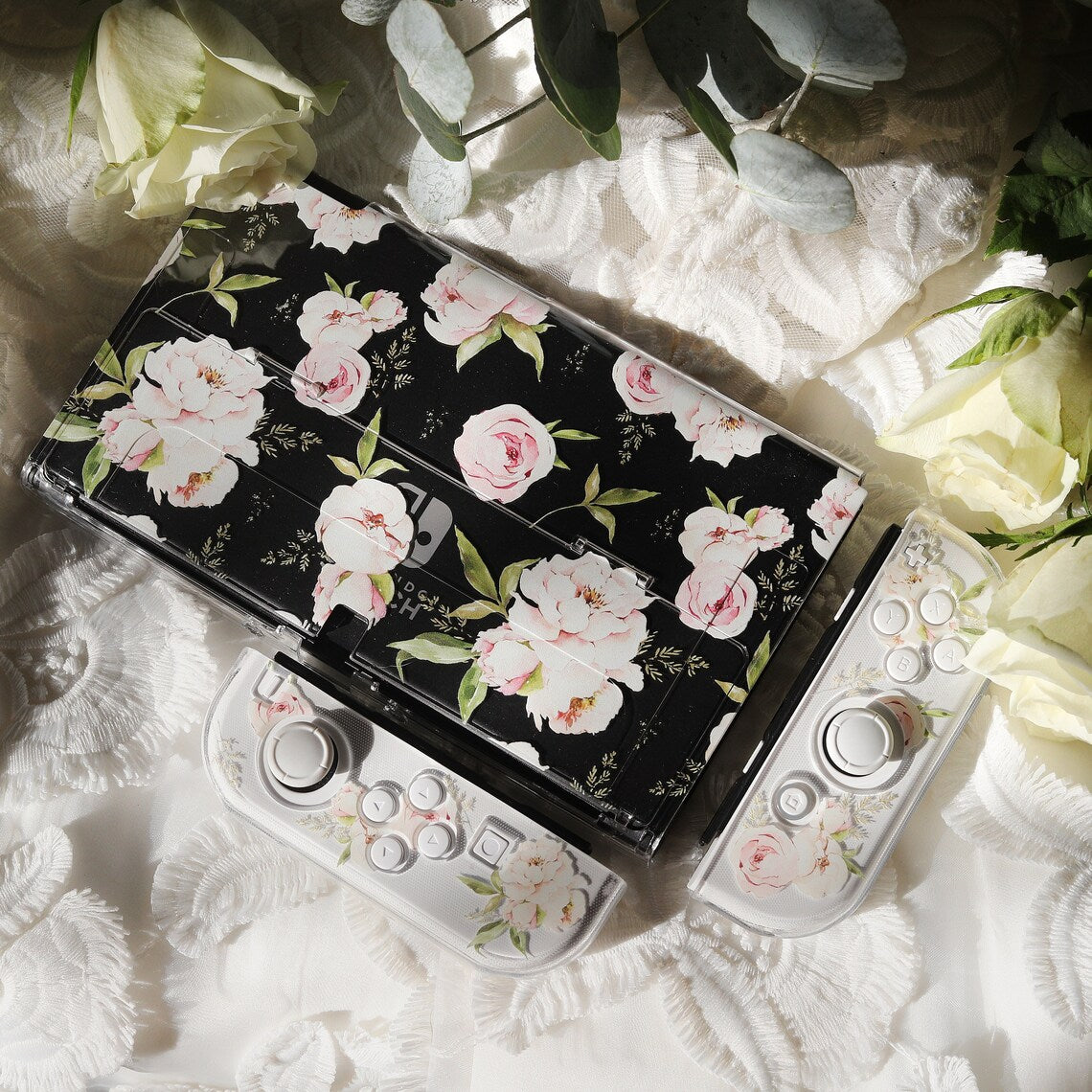 La Vie En Rose - Nintendo Switch OLED Case