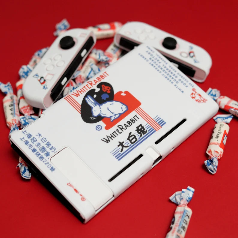 WHITE RABBIT - Nintendo Switch Soft-Shell Case