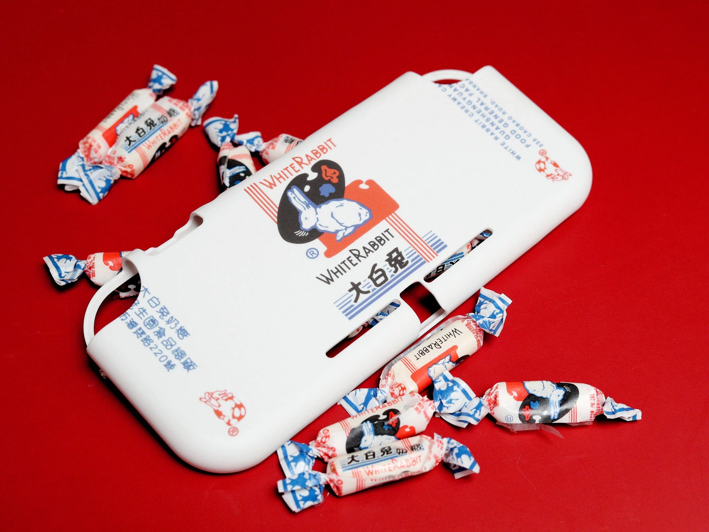 WHITE RABBIT - Nintendo Switch Lite Soft-Shell Case