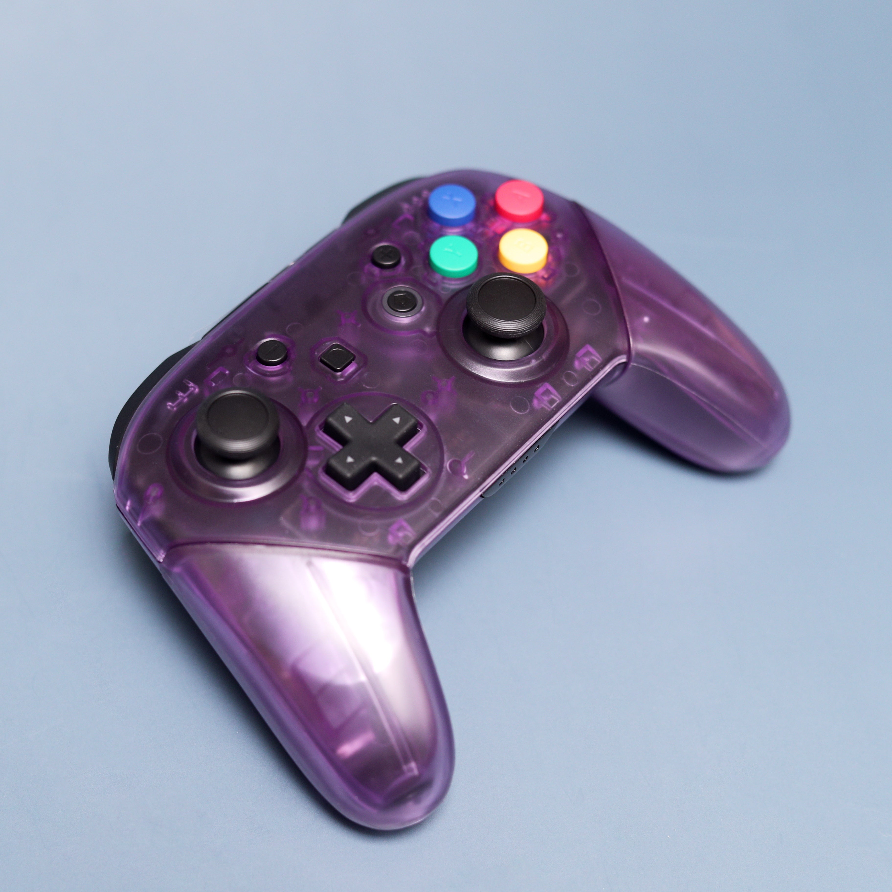 Custom Atomic Purple v2 Nintendo Switch Pro Controller – AURACORE GAMING