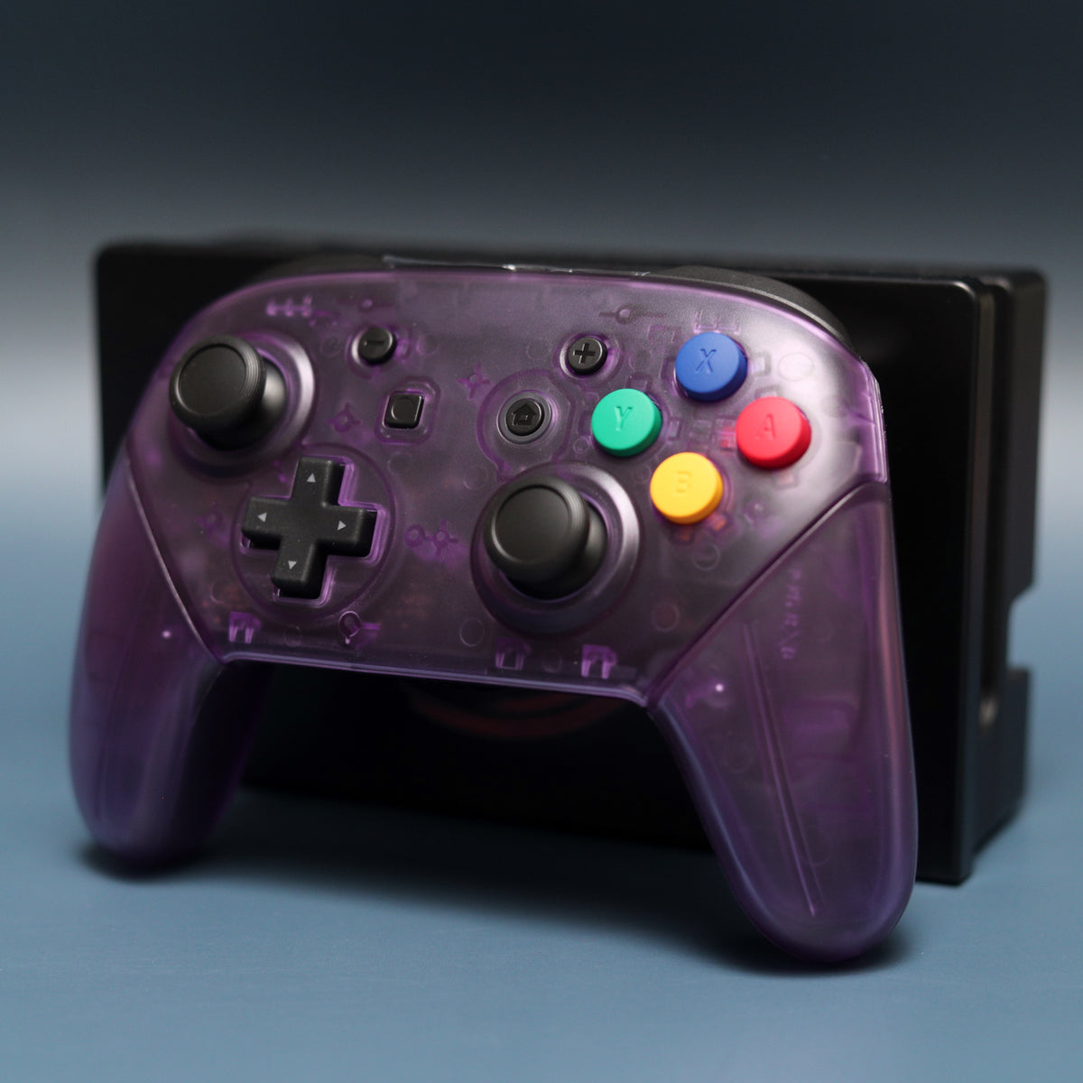 Purple Controller Custom Custom Atomic Purple v2 Nintendo Switch Pro Controller – AURACORE GAMING