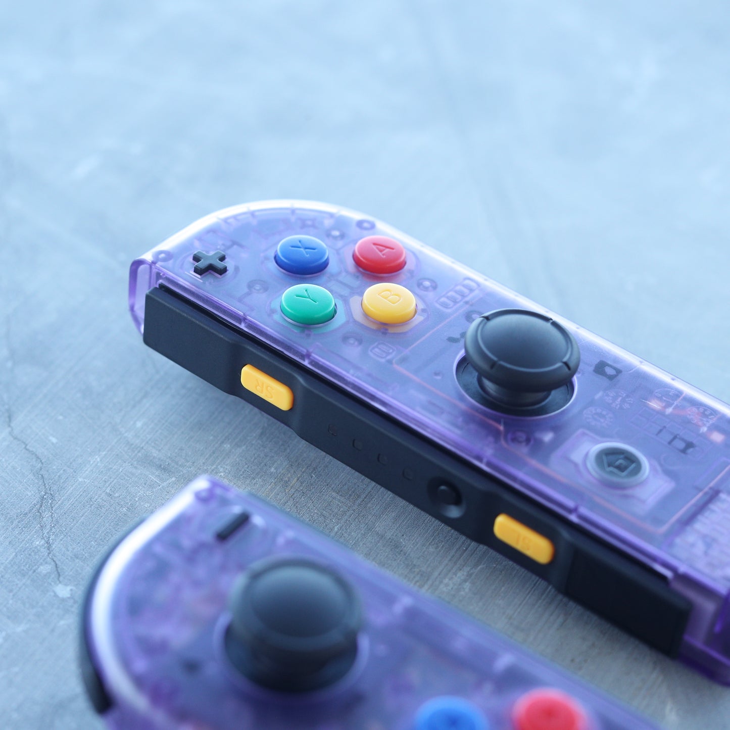 Custom Atomic Purple v2 Nintendo Switch Joy-Con Controllers