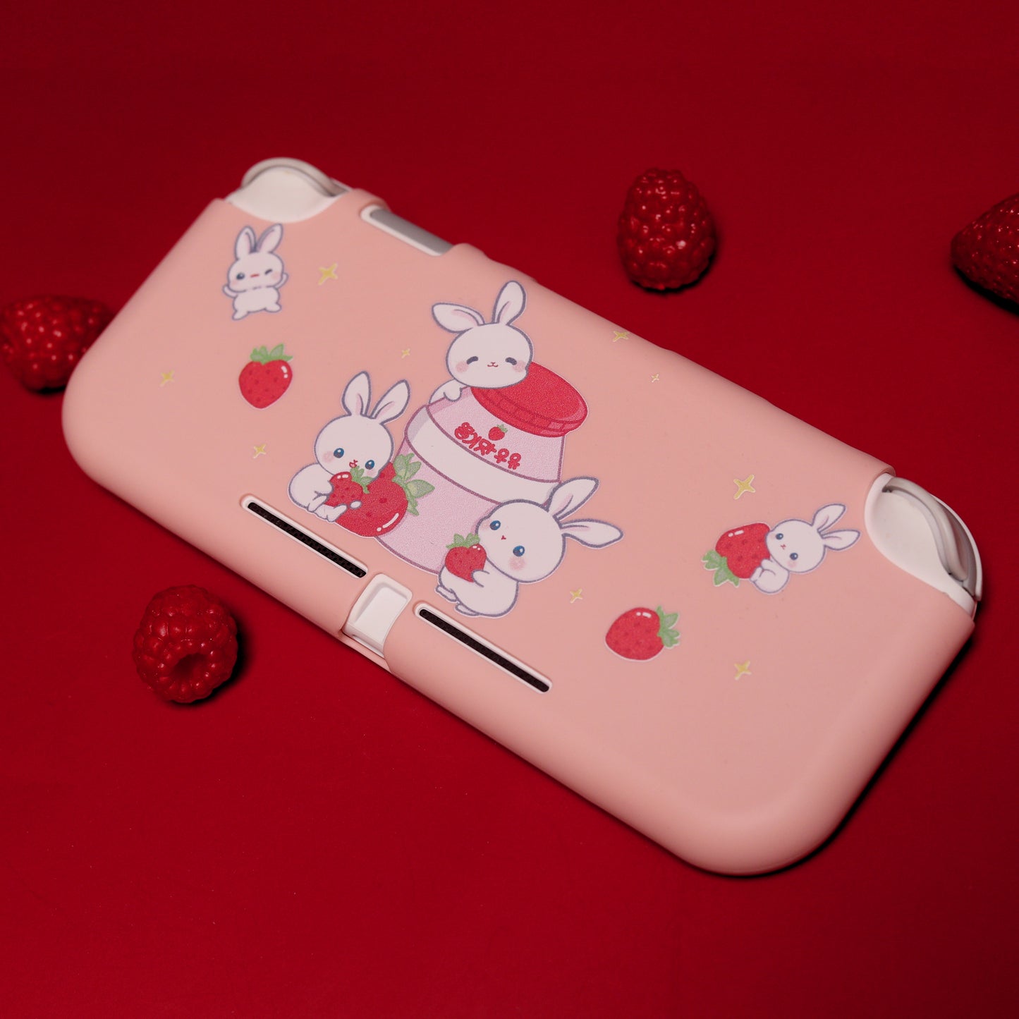 STRAWBERRY MILK BUNNY - Nintendo Switch Lite Case