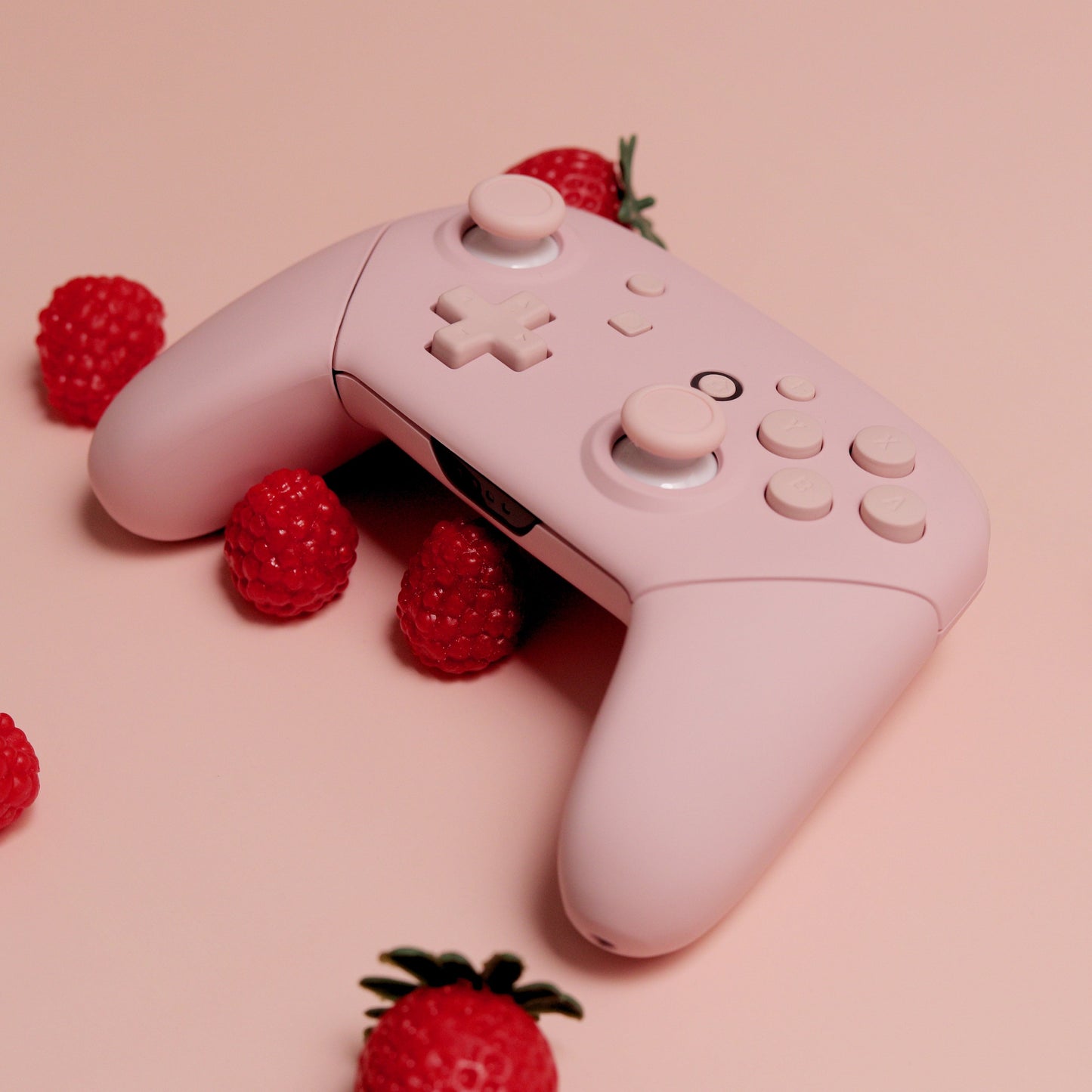 Custom Strawberry Milk All Pink Nintendo Switch Pro Controller