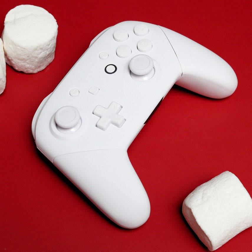 Custom Frost White Nintendo Switch Pro Controller