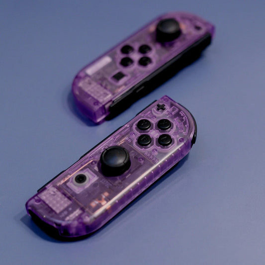 Custom Atomic Purple Nintendo Switch Joy-Con Controllers